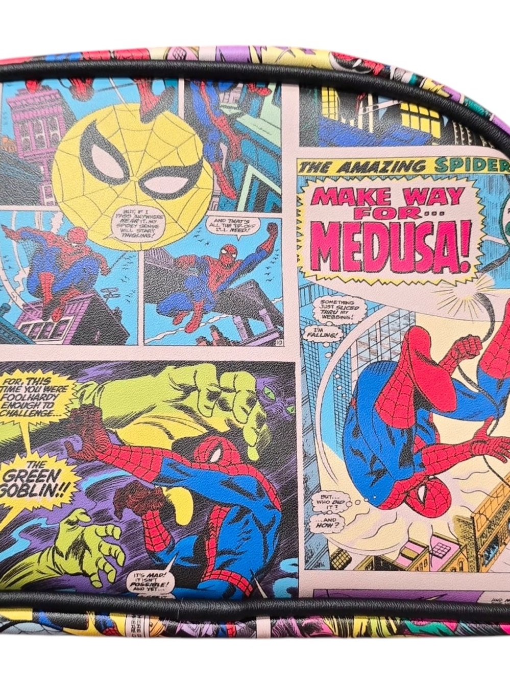 Spider-Man Comic Panel Toiletry Bag - Multicolor